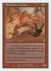Bloodshot Cyclops [Seventh Edition]