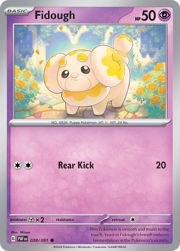 Fidough (38/091) - Miscellaneous Cards & Products Reverse Holofoil