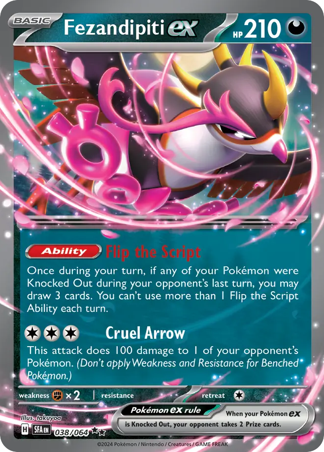 Fezandipiti ex 2025 (Liao Fu Guan) (38/null) - World Championship Decks