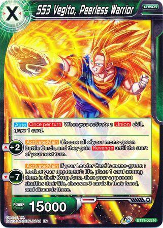 SS3 Vegito, Peerless Warrior (BT11-063) [Vermilion Bloodline] - POKÉ JEUX