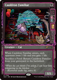 Cauldron Familiar (SLD-1759) - Secret Lair Drop: (Showcase) Foil