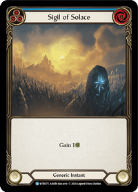 Sigil of Solace (Blue) [U-WTR175] (Welcome to Rathe Unlimited) Unlimited Normal - POKÉ JEUX