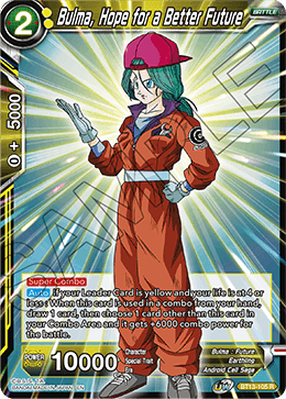 Bulma, Hope for a Better Future (Rare) (BT13-105) [Supreme Rivalry] - POKÉ JEUX