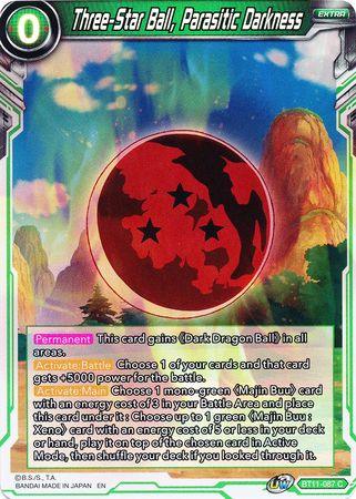 Three-Star Ball, Parasitic Darkness (BT11-087) [Vermilion Bloodline] - POKÉ JEUX