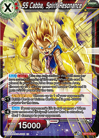 SS Cabba, Spirit Resonance (Starter Deck - Pride of the Saiyans) (SD15-02) [Cross Spirits] - POKÉ JEUX