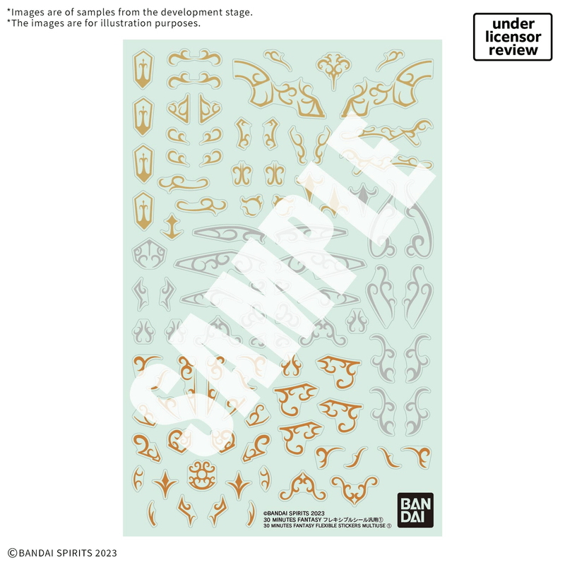 30 MINUTES FANTASY FLEXIBLE STICKERS MULTIUSE â‘ (Pre-Order)