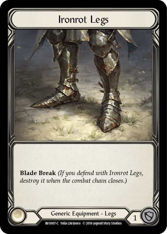 Ironrot Legs [BVO007-C] (Bravo Hero Deck) 1st Edition Normal - POKÉ JEUX