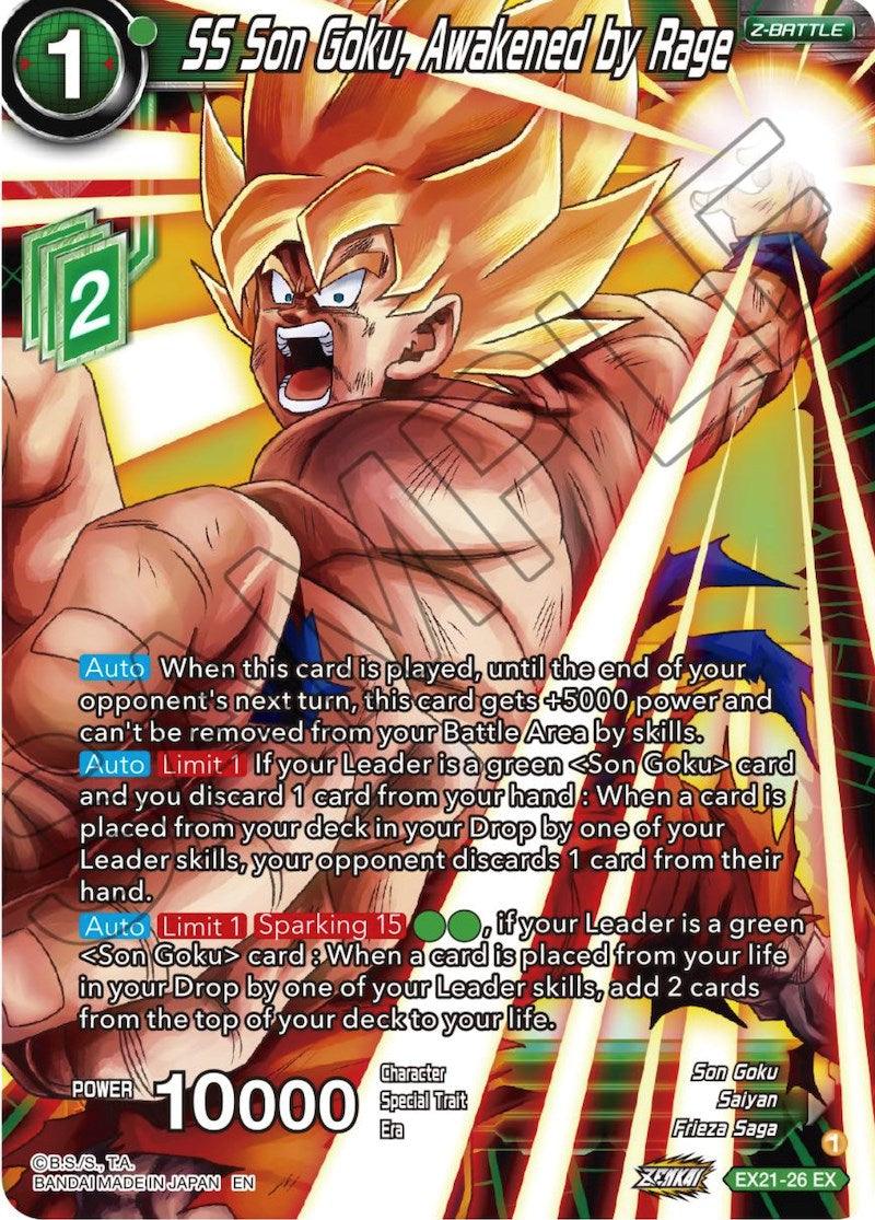 SS Son Goku, Awakened by Rage (EX21-26) [5th Anniversary Set] - POKÉ JEUX