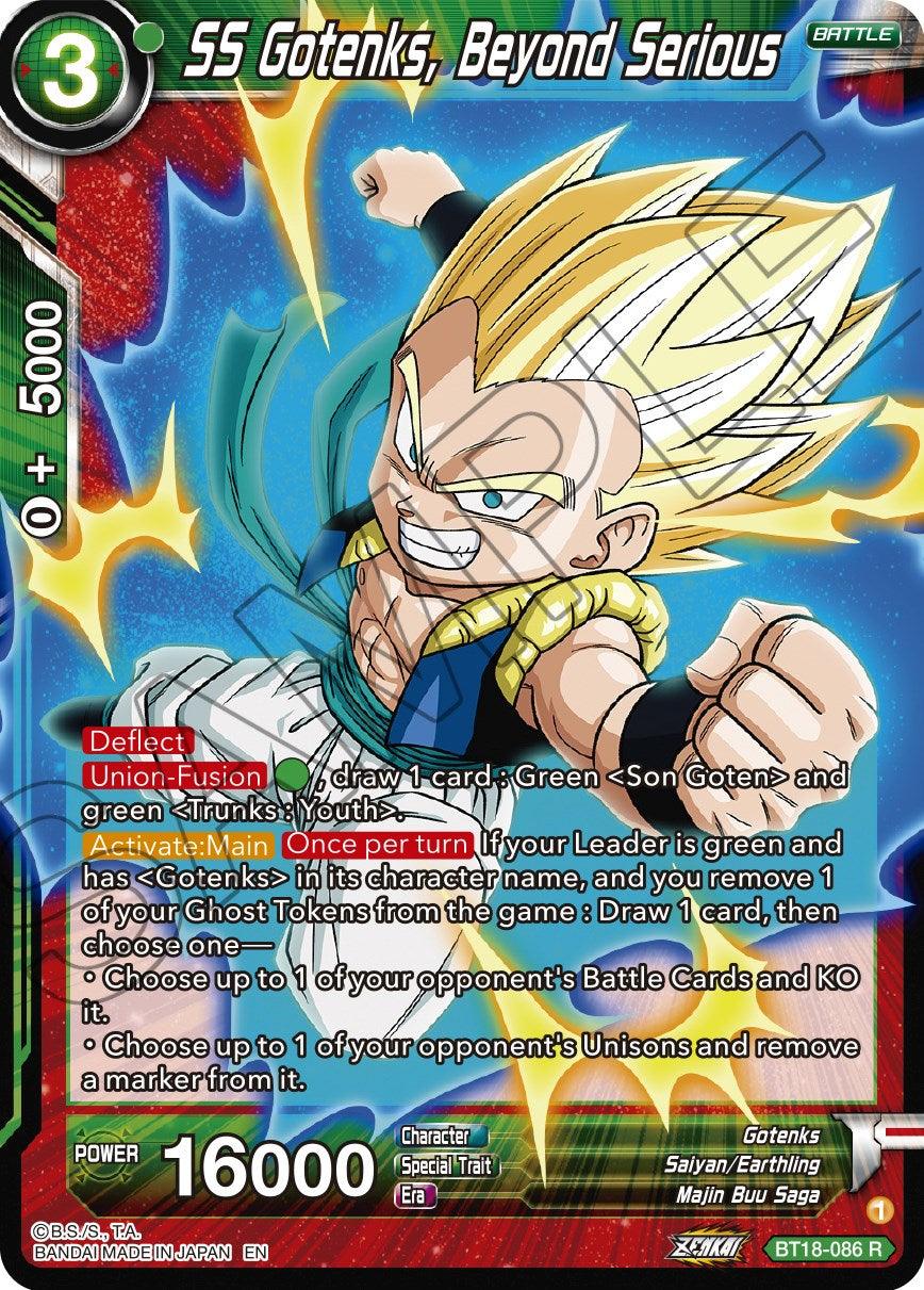 SS Gotenks, Beyond Serious (BT18-086) [Dawn of the Z-Legends] - POKÉ JEUX
