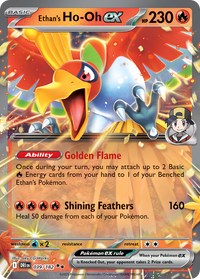 Ethan's Ho-Oh ex (39/182) - Prize Pack Series Cards Holofoil