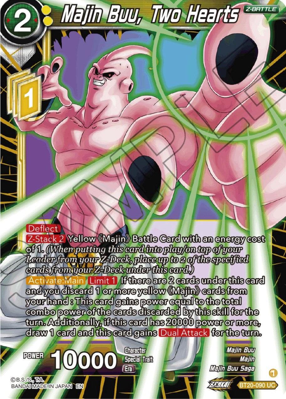 Majin Buu, Two Hearts (BT20-090) [Power Absorbed] - POKÉ JEUX