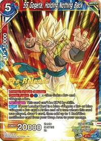 SS Gogeta, Holding Nothing Back (BT16-142) [Realm of the Gods Prerelease Promos] - POKÉ JEUX