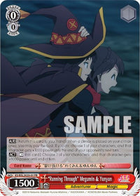 "Courir à travers" Megumin et Yunyun (BSL2020-WS01 PR) [Cartes d'événement Bushiroad] 