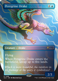 Peregrine Drake (Rainbow Foil) [Secret Lair Drop Series]