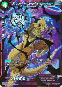 Frieza, Imperial Inspiration (DB2-007) [Divine Multiverse] - POKÉ JEUX