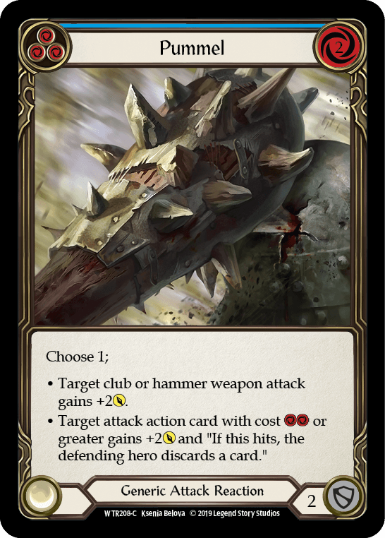 Pummel (Blue) [WTR208-C] (Welcome to Rathe) Alpha Print Normal - POKÉ JEUX