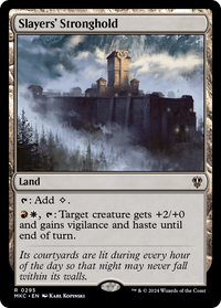 Slayers' Stronghold [Murders at Karlov Manor Commander]