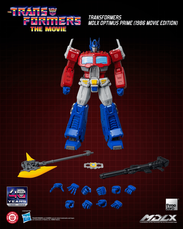 Transformers MDLX Optimus Prime (1986 Movie Edition) (Pre-Order)