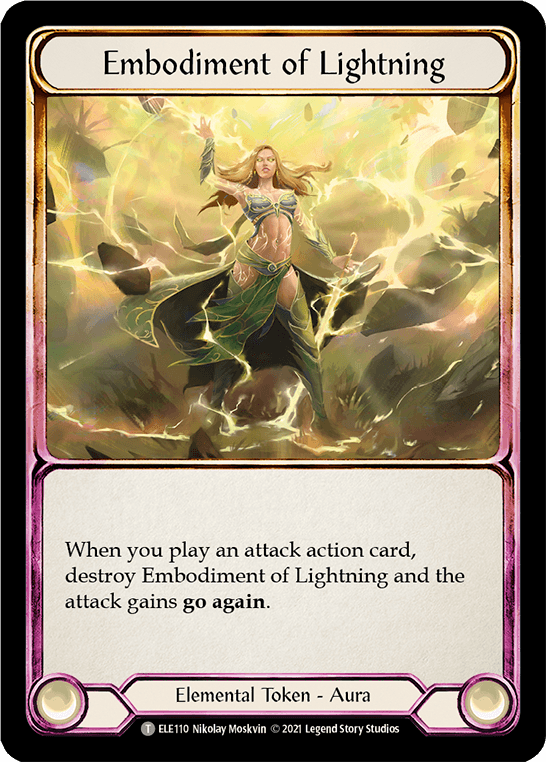 Embodiment of Lightning // Titan's Fist [ELE202] (Tales of Aria) 1st Edition Normal - POKÉ JEUX