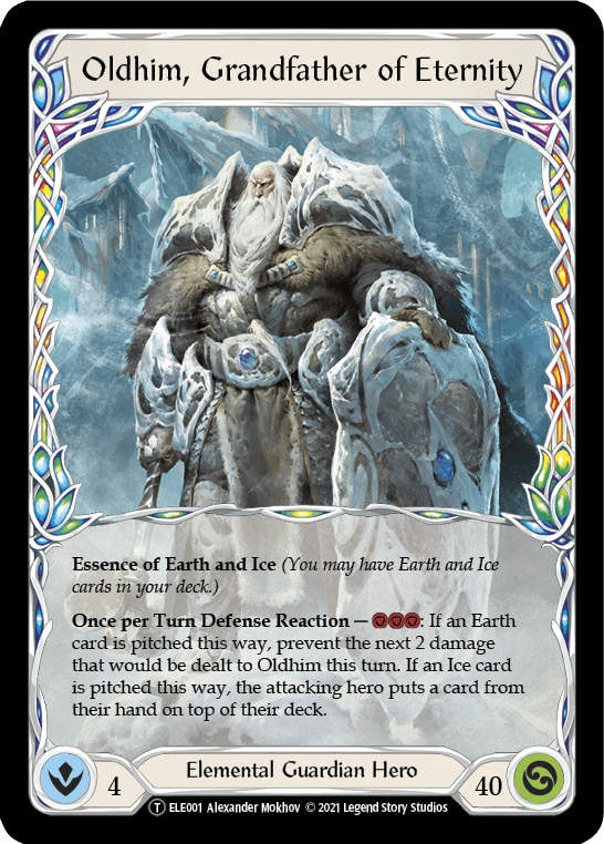 Oldhim, Grandfather of Eternity // Shiver [U-ELE001] (Tales of Aria Unlimited) Unlimited Normal - POKÉ JEUX