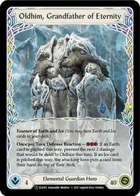 Oldhim, Grandfather of Eternity // Shiver [U-ELE001] (Tales of Aria Unlimited) Unlimited Normal - POKÉ JEUX