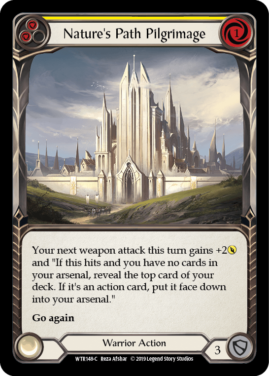 Nature's Path Pilgrimage (Yellow) [WTR148-C] (Welcome to Rathe) Alpha Print Normal - POKÉ JEUX