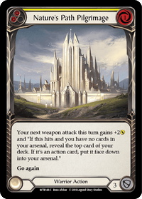 Nature's Path Pilgrimage (Yellow) [WTR148-C] (Welcome to Rathe) Alpha Print Normal - POKÉ JEUX