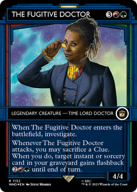 The Fugitive Doctor (Showcase) (Surge Foil) [Doctor Who]