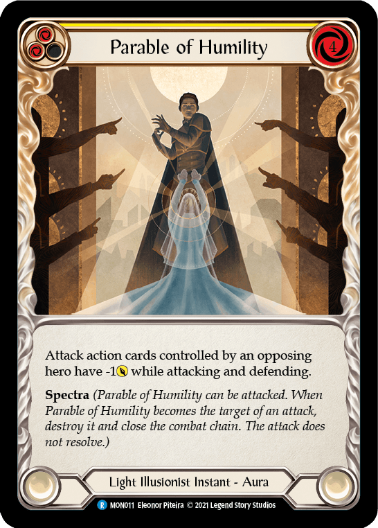 Parable of Humility [MON011] (Monarch) 1st Edition Normal - POKÉ JEUX