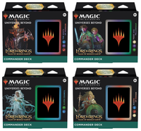 Bundle of 4 MTG LORD OF THE RINGS COMMANDER