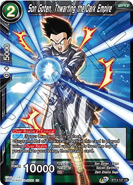 Son Goten, Thwarting the Dark Empire (Uncommon) (BT13-127) [Supreme Rivalry] - POKÉ JEUX