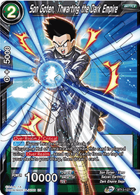 Son Goten, Thwarting the Dark Empire (Uncommon) (BT13-127) [Supreme Rivalry] - POKÉ JEUX
