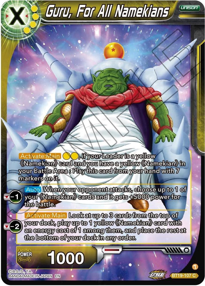 Guru, For All Namekians (BT19-107) [Fighter's Ambition] - POKÉ JEUX