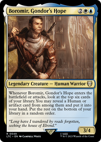 Boromir, l'espoir du Gondor [Le Seigneur des Anneaux : Les Contes du Commandant de la Terre du Milieu] 