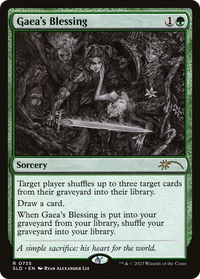 Gaea's Blessing (Sketch Showcase) [Secret Lair Drop Series]