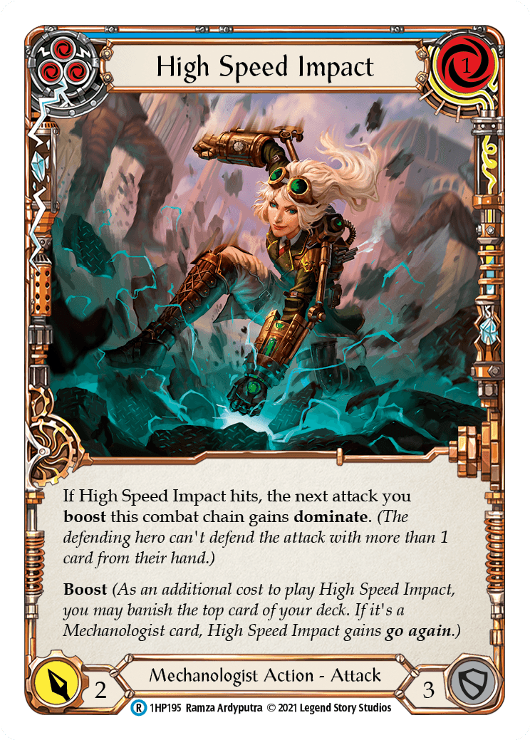 High Speed Impact (Blue) [1HP195] (History Pack 1) - POKÉ JEUX