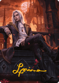 Sorin of House Markov Art Card (Gold-Stamped Signature) [Modern Horizons 3 Art Series] - POKÉ JEUX