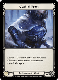Coat of Frost [U-ELE145] (Tales of Aria Unlimited) Unlimited Rainbow Foil - POKÉ JEUX