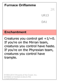Furnace Oriflamme [Unknown Event]