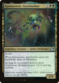 Spinnerette, Arachnobat (Galaxy Foil) [Infini] 