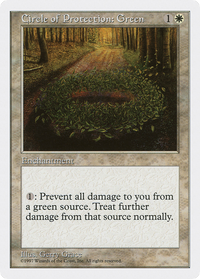 Circle of Protection: Green [Fifth Edition]