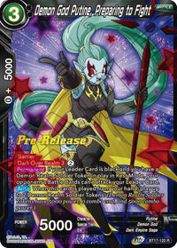 Demon God Putine, Preparing to Fight (BT17-120) [Ultimate Squad Prerelease Promos] - POKÉ JEUX