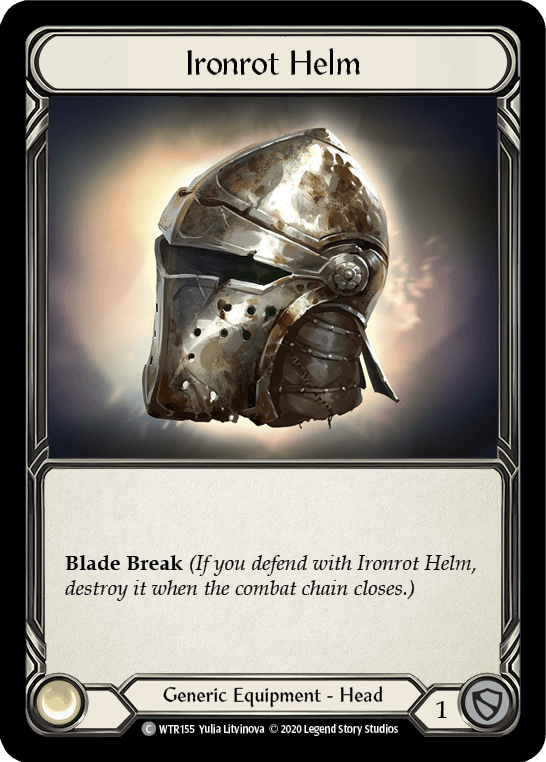 Ironrot Helm [U-WTR155] (Welcome to Rathe Unlimited) Unlimited Rainbow Foil - POKÉ JEUX