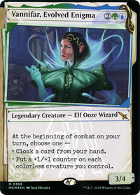 Vannifar, Evolved Enigma (Showcase) (Invisible Ink) [Murders at Karlov Manor]