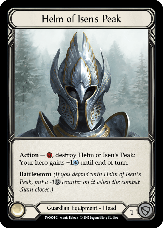 Helm of Isen's Peak [BVO004-C] (Bravo Hero Deck) 1st Edition Normal - POKÉ JEUX
