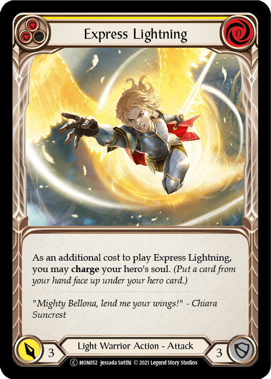 Express Lightning (Yellow) [U-MON052] (Monarch Unlimited) Unlimited Normal - POKÉ JEUX