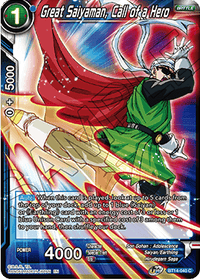 Great Saiyaman, Call of a Hero (BT14-040) [Cross Spirits] - POKÉ JEUX