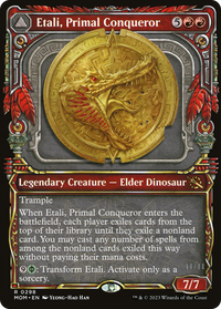 Etali, Primal Conqueror // Etali, Primal Sickness (Showcase Planar Booster Fun) [March of the Machine]