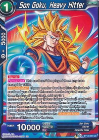 Son Goku, Heavy Hitter (BT12-031) [Vicious Rejuvenation] - POKÉ JEUX