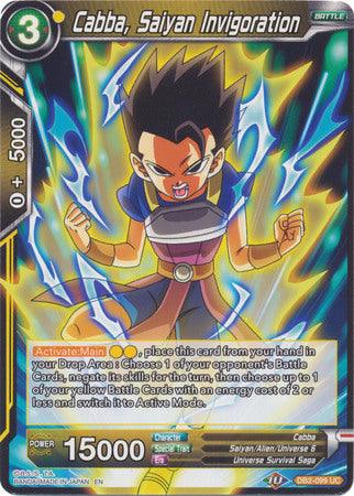 Cabba, Saiyan Invigoration (DB2-099) [Divine Multiverse] - POKÉ JEUX